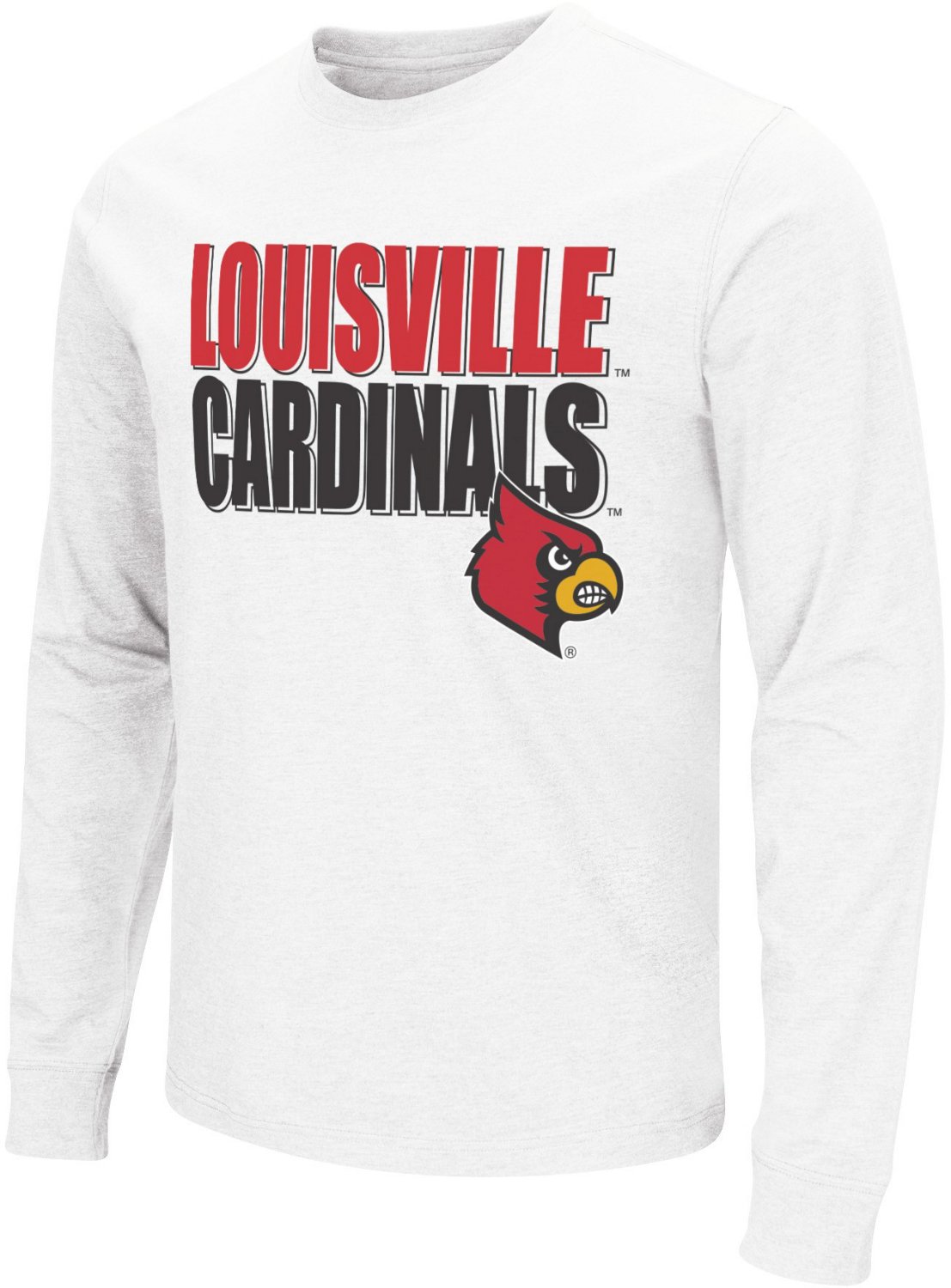 University of Louisville Cardinals Logo Long Sleeve T-Shirt