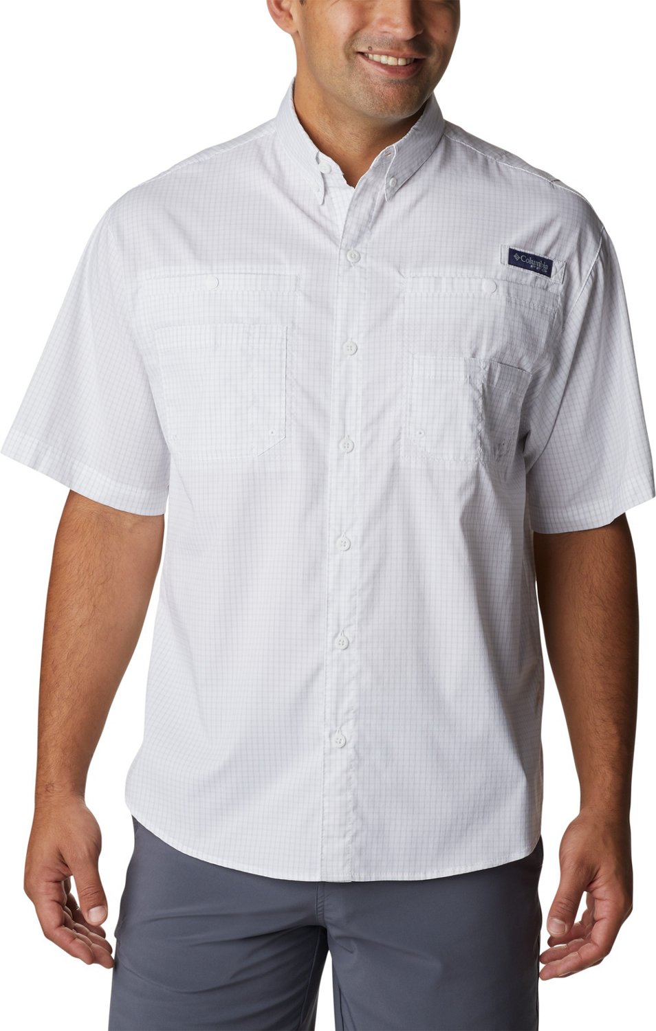 : NFL Dallas Cowboys Mens Columbia Tamiami Short Sleeve