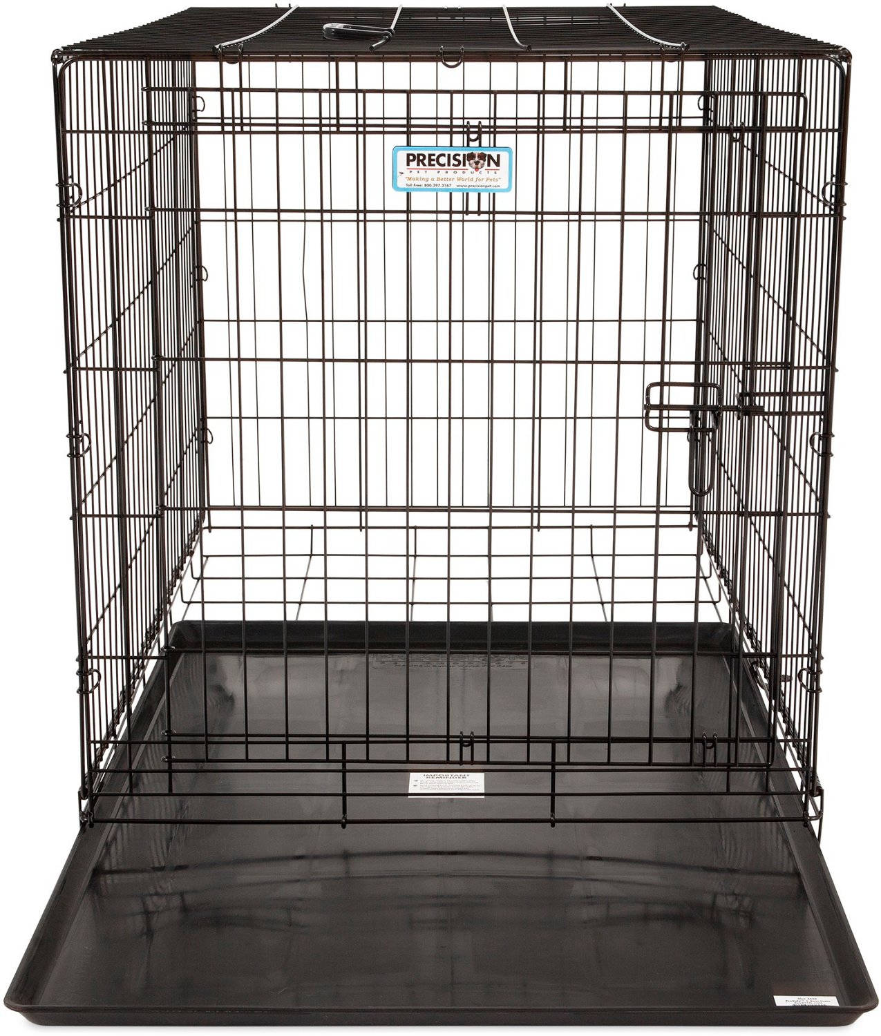 Precision Pet Products ProValu 1-Door Wire Crate                                                                                 - view number 7