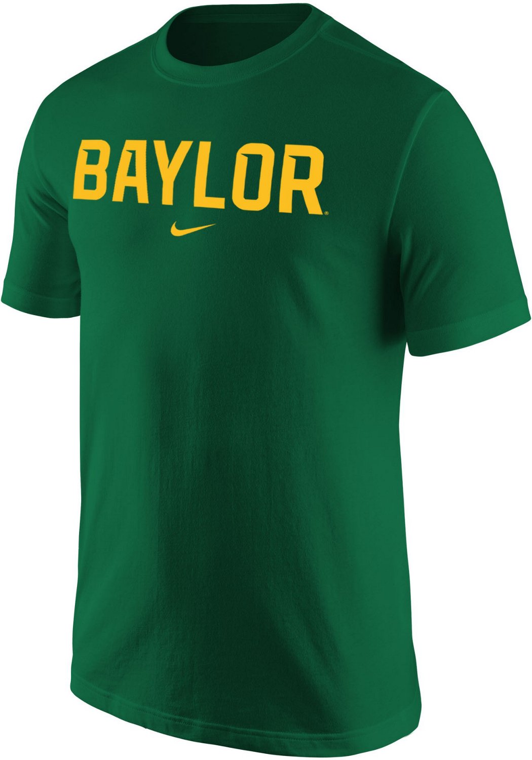 Nike Men's Baylor University Cotton Wordmark T-shirt | Academy