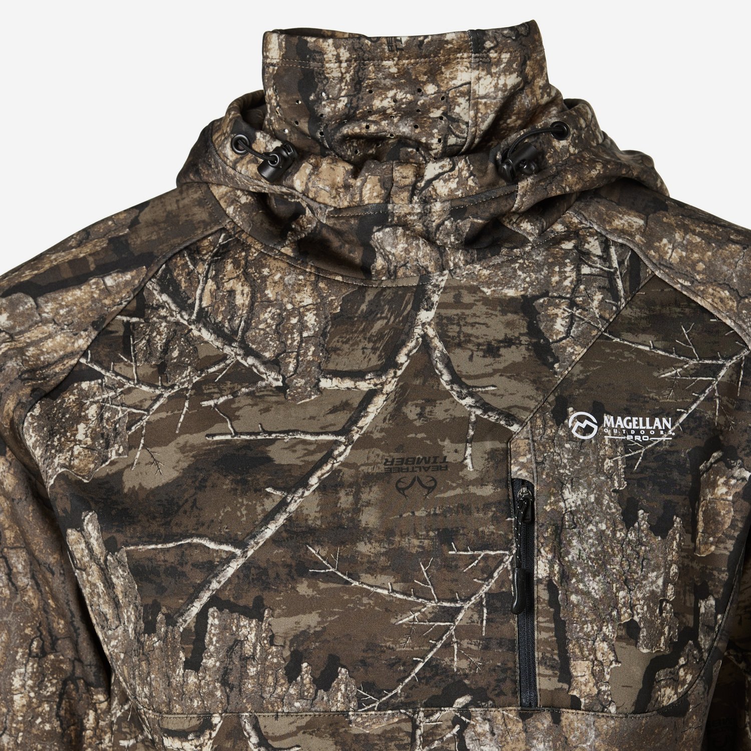 Magellan Outdoors Men's Pro Fish RT Fleece Gaiter Hoodie Academy