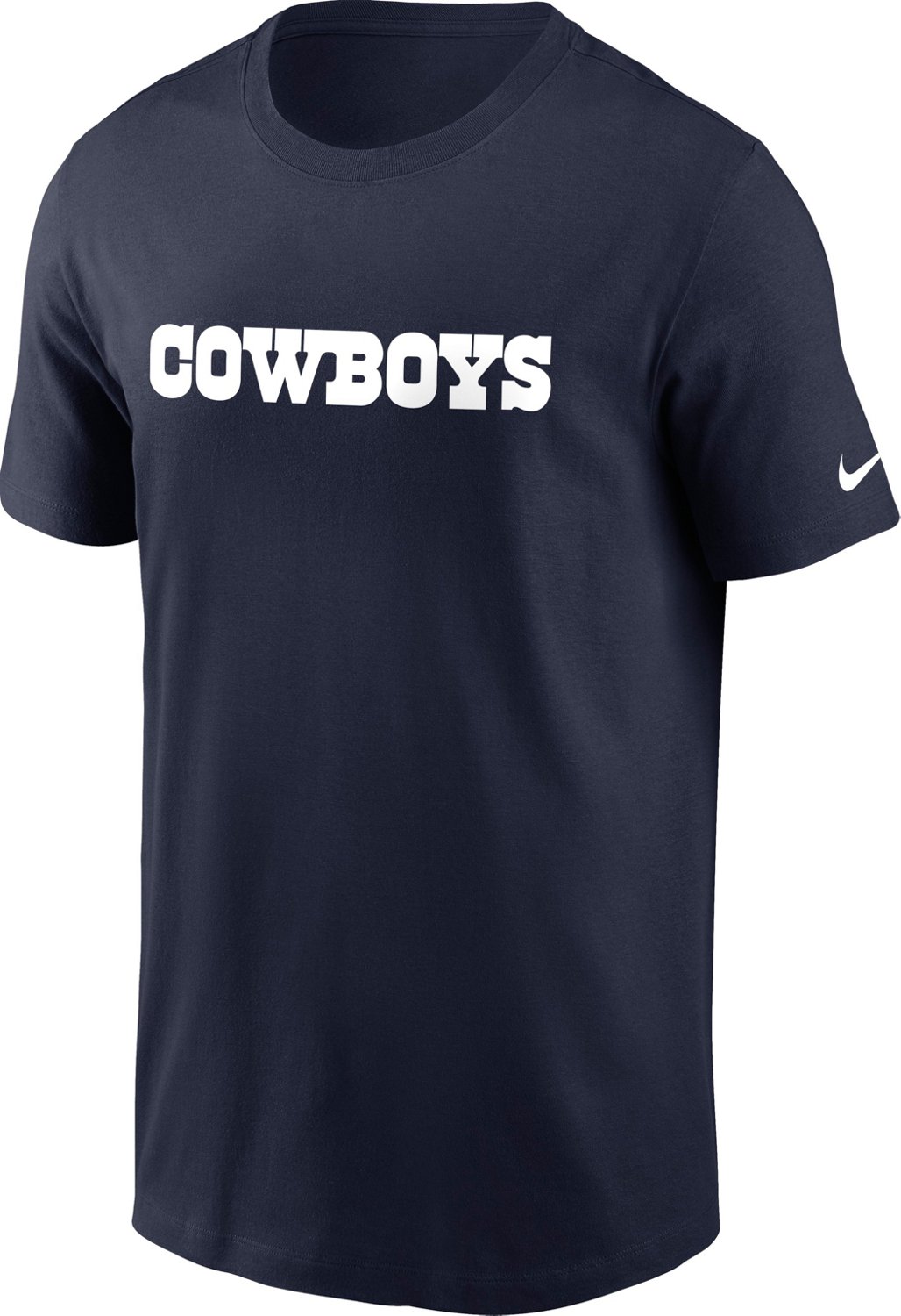 Dallas Cowboys Men's Trip Wordmark Grey T-Shirt