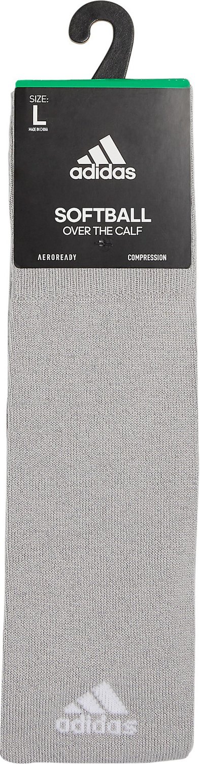 adidas Women’s Pure Hustle Softball Over-The-Calf Socks - view number 5