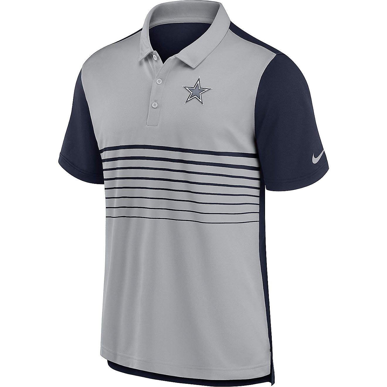 Nike Men's Dallas Cowboys Dri-FIT Logo Polo Shirt                                                                                - view number 2