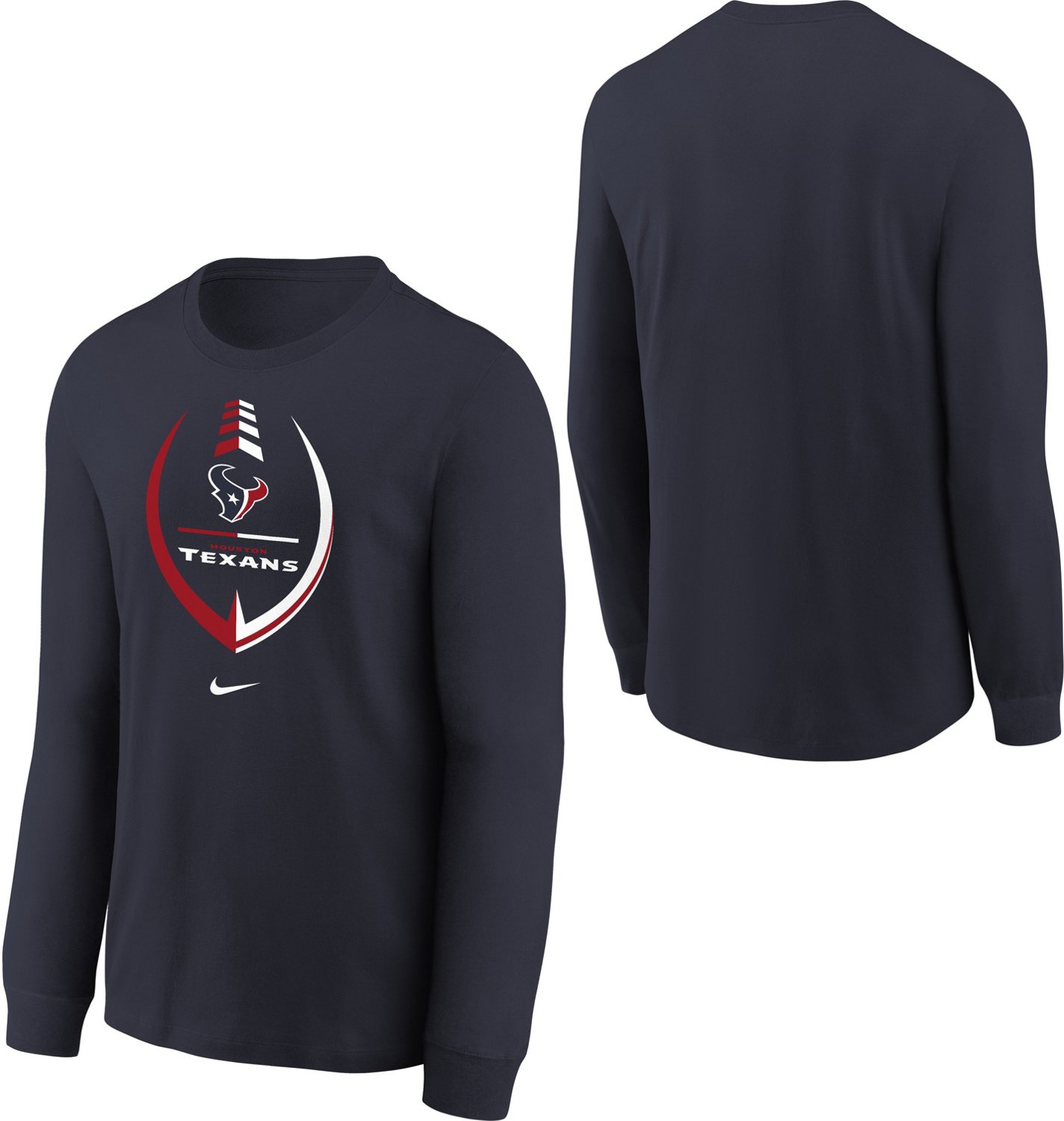 Houston Texans Nike NFL On Field Apparel Dri-Fit Long Sleeve Shirt