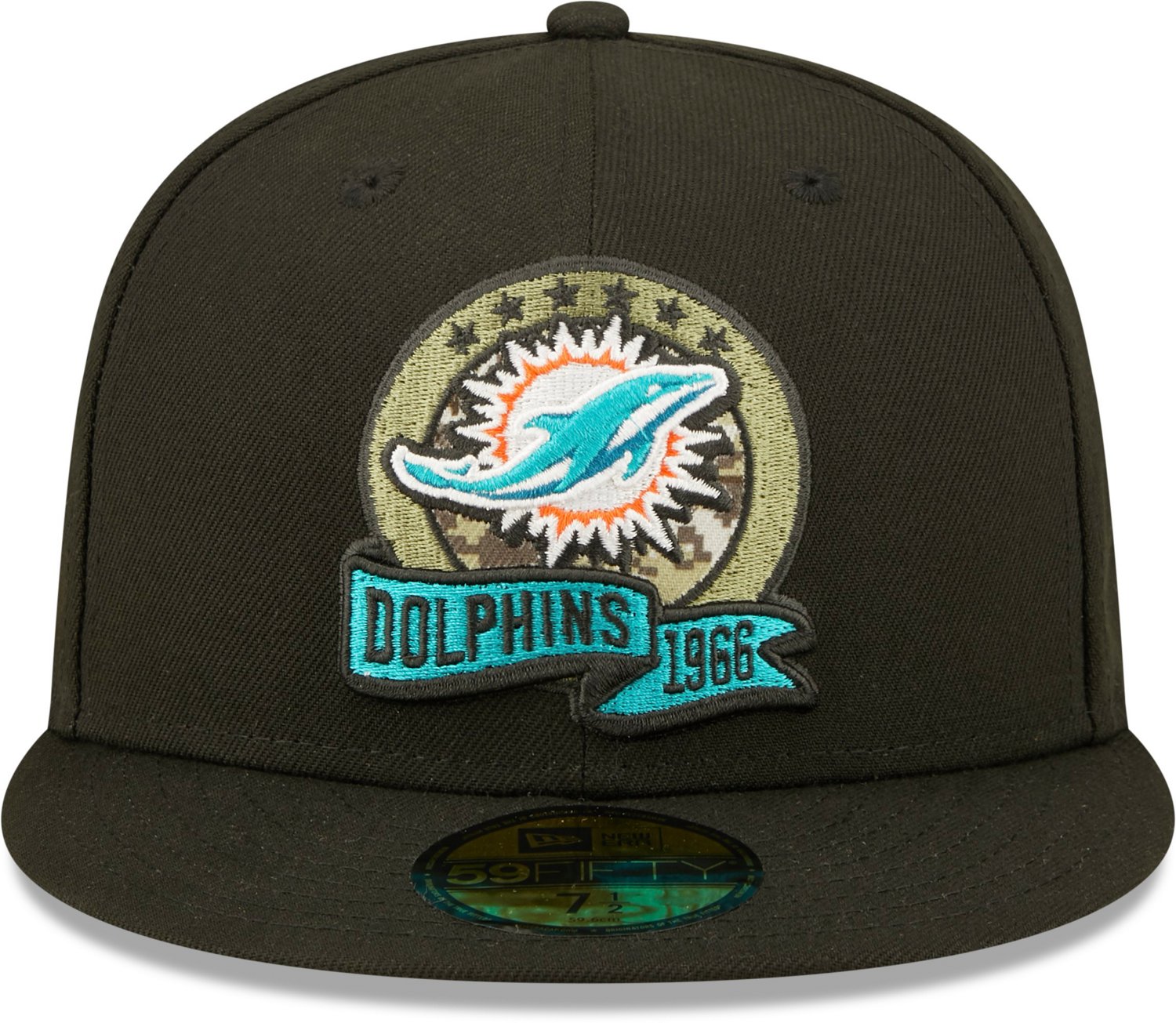 New Era Men's Miami Dolphins 2022 NFL STS 59FIFTY Cap