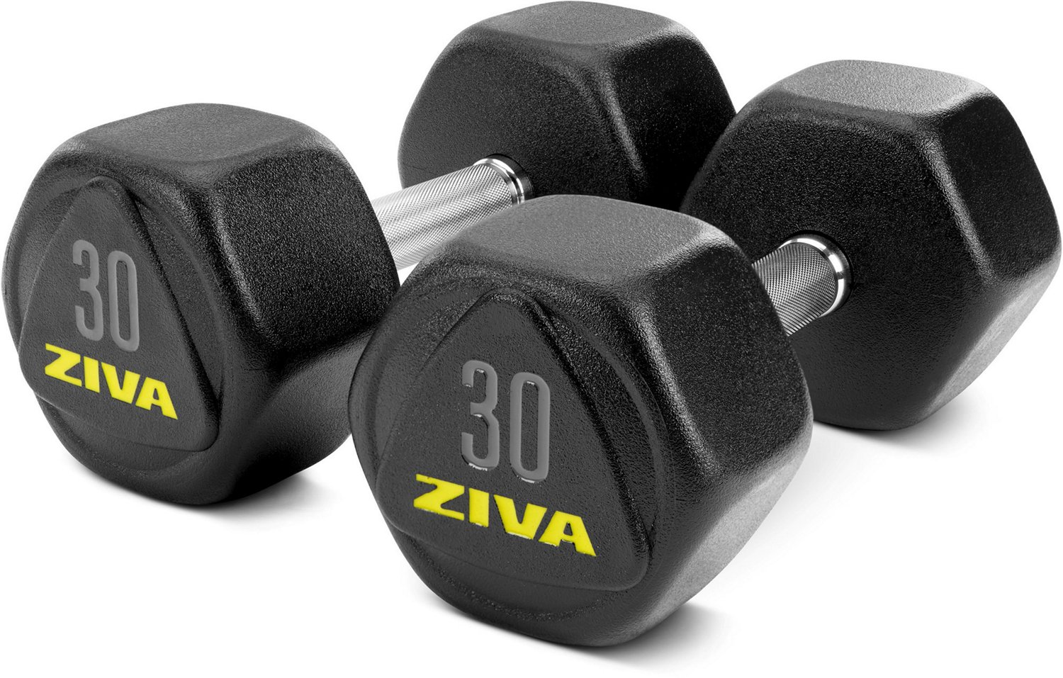 ZIVA Hexagon Weight Lifting Dumbbell Pair