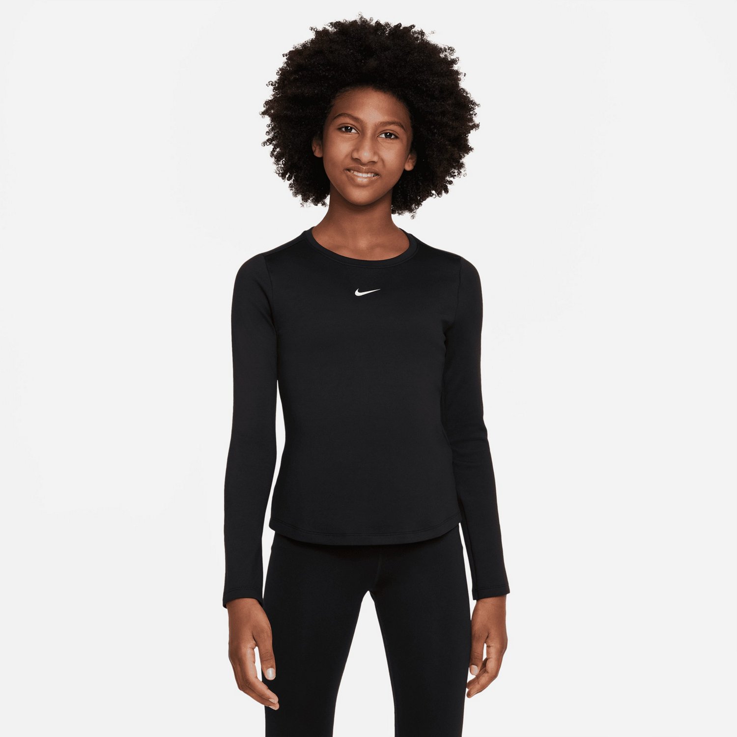 Nike Girls’ Therma-FIT One Long Sleeve Shirt | Academy