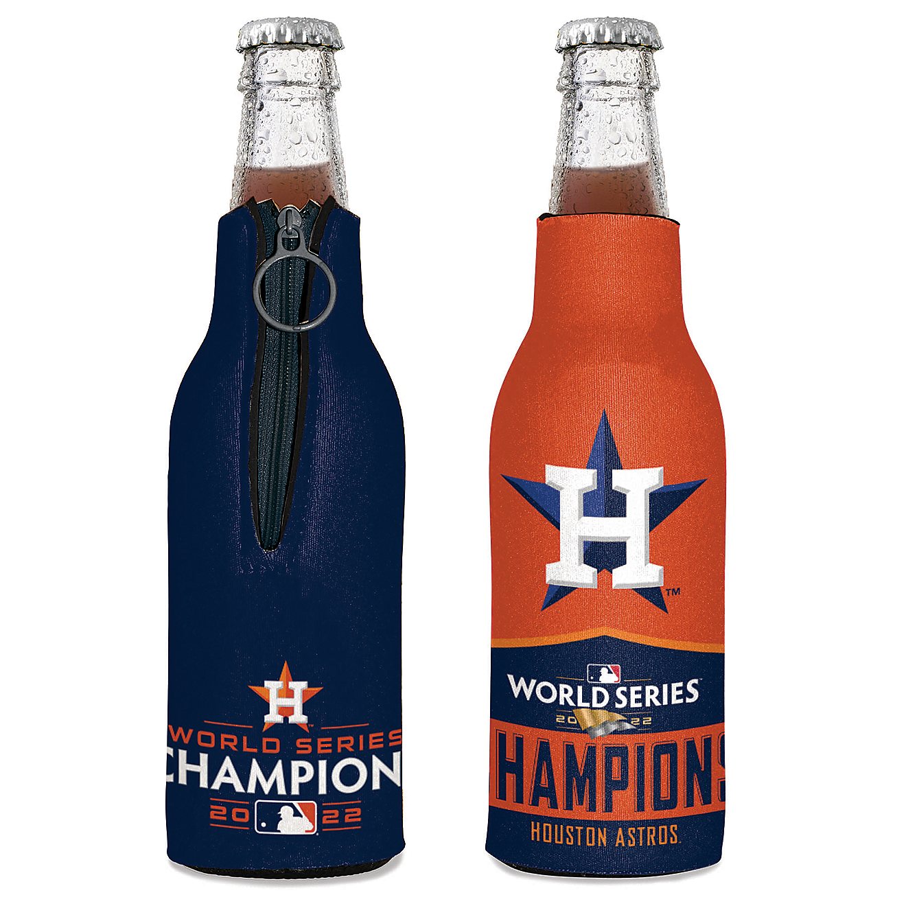 WinCraft Houston Astros 2022 World Series Champs Bottle Cooler                                                                   - view number 1