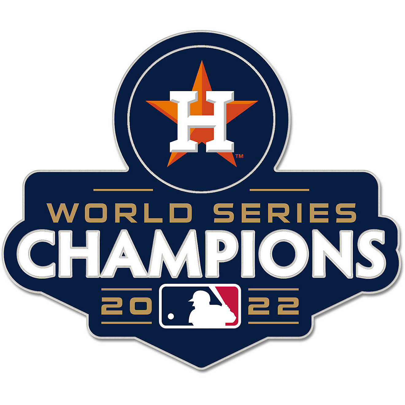 WinCraft Houston Astros 2022 World Series Champs Collector Pin                                                                   - view number 1