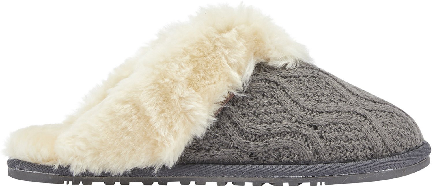 Lamo Women's Caroline Knit Scuff Slippers Academy