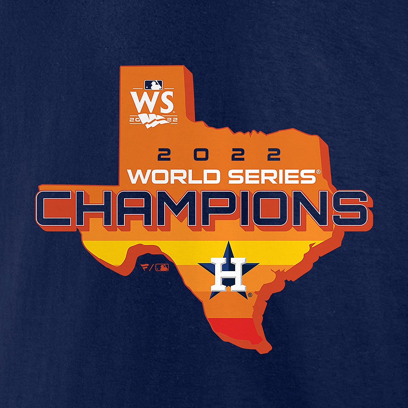 Fanatics Men's Houston Astros 2022 World Series Champs Hometown Stealing Home T-shirt                                            - view number 4