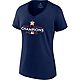 Fanatics Women's Houston Astros 2022 World Series Champs Logo T-shirt                                                            - view number 1 image