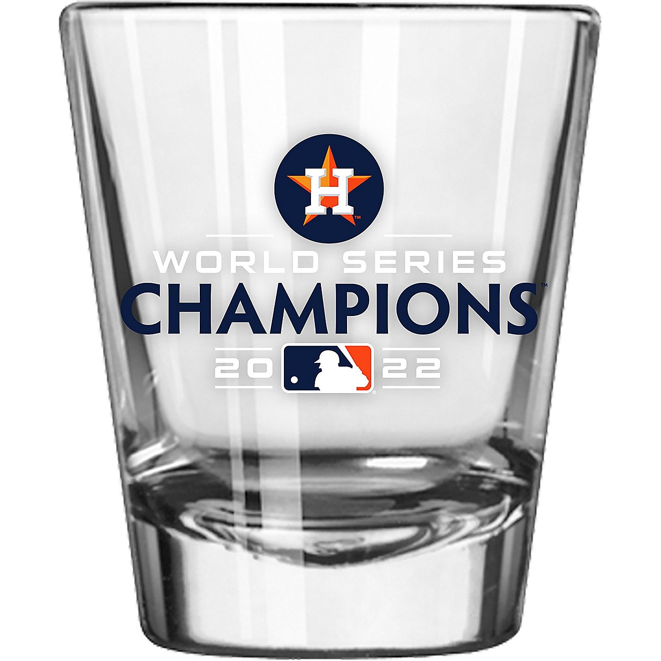 Logo Brands Houston Astros 2022 World Series Champs 2oz Shot Glass                                                               - view number 1