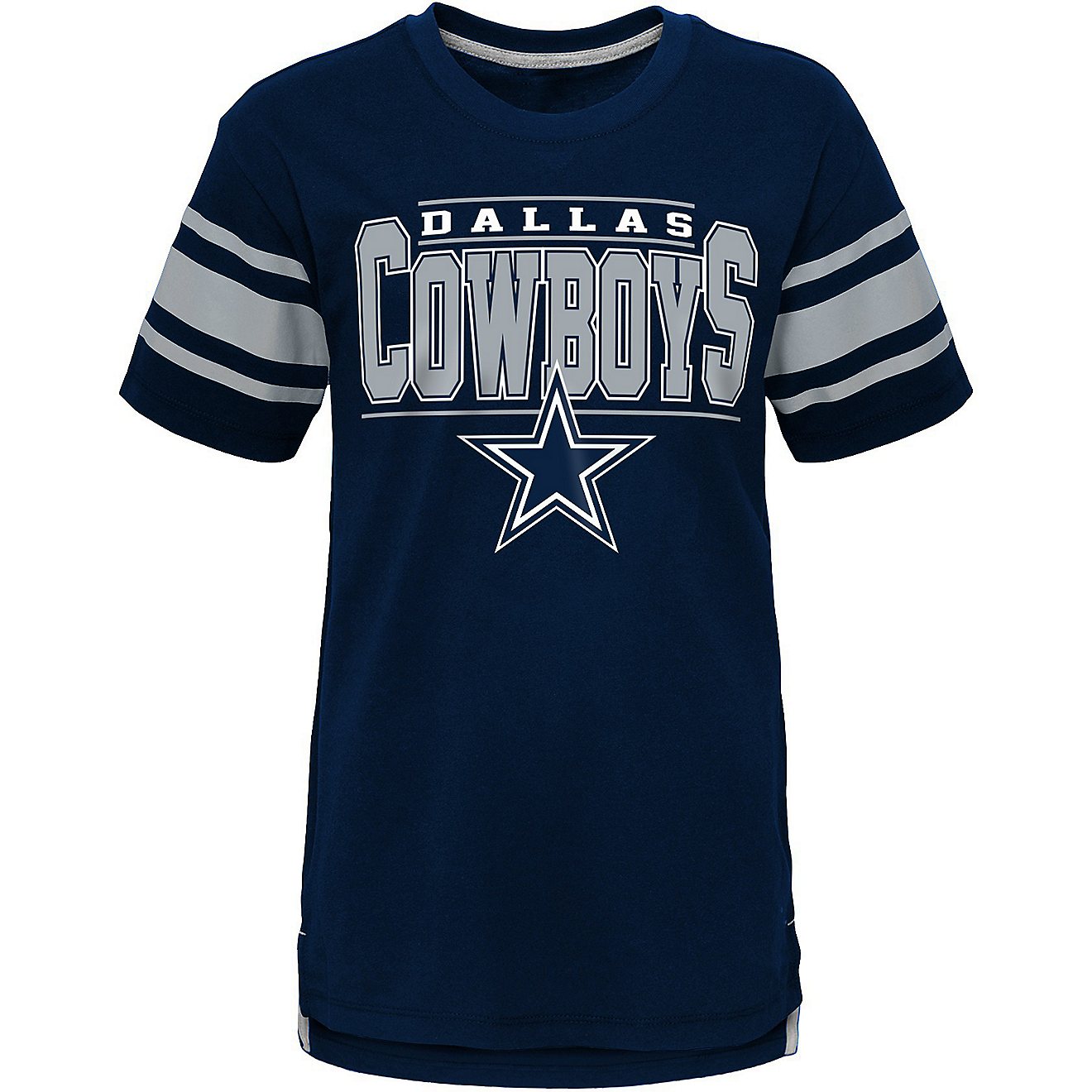 Outerstuff Boys' Dallas Cowboys Huddle Up Graphic T-shirt                                                                        - view number 1