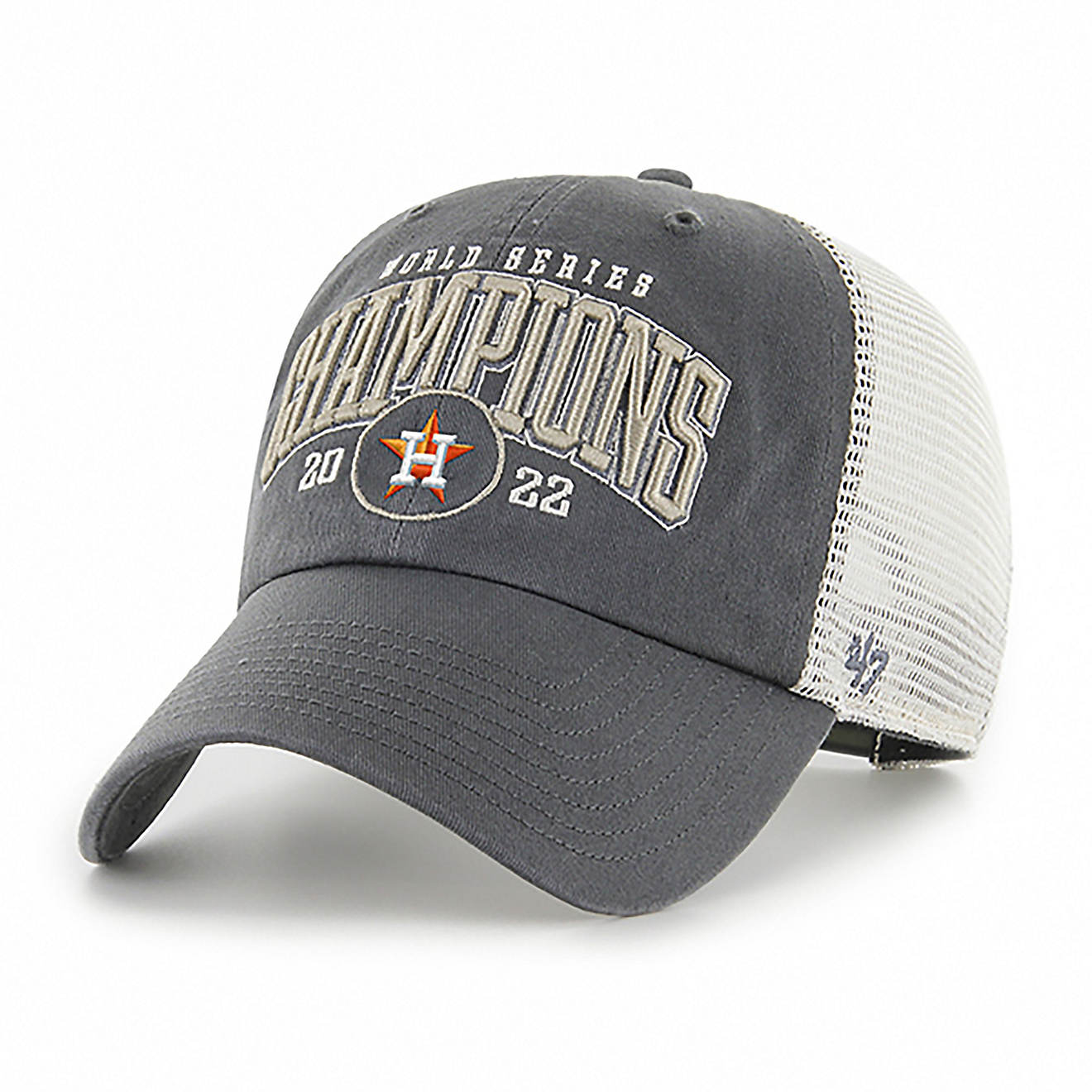 '47 Houston Astros MLB '22 World Series Champs Bridge Clean Up Cap                                                               - view number 1
