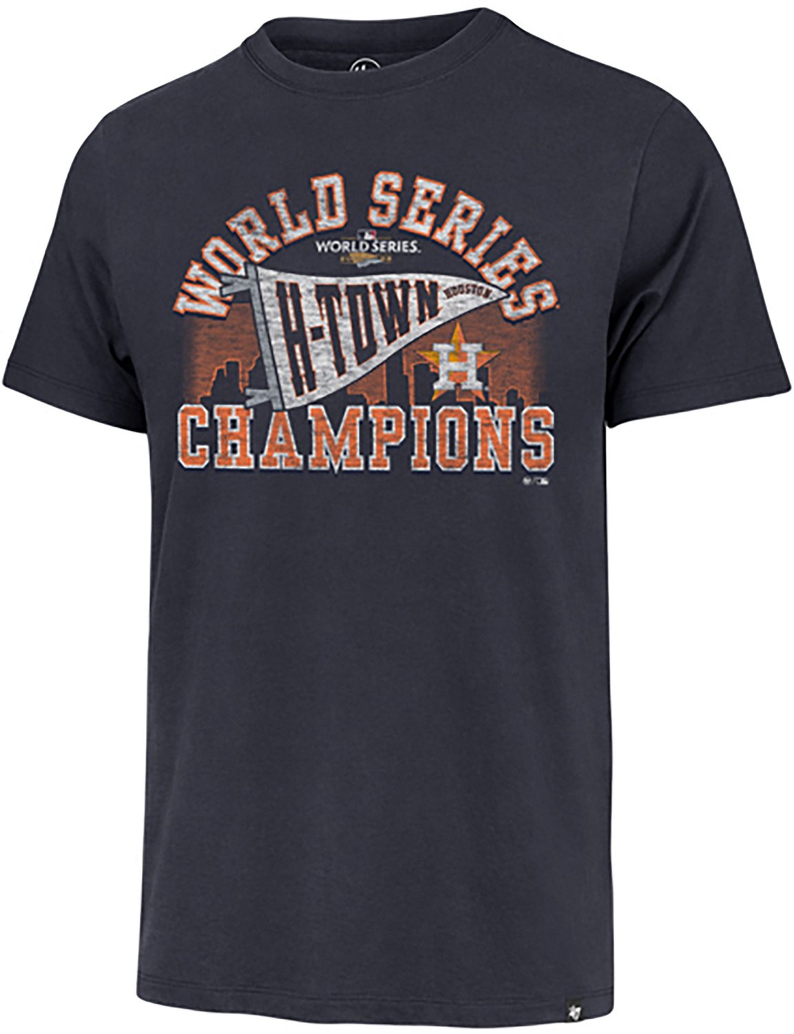 47 Houston Astros '22 Champs Regional Franklin H-Town Pennant Graphic T- shirt
