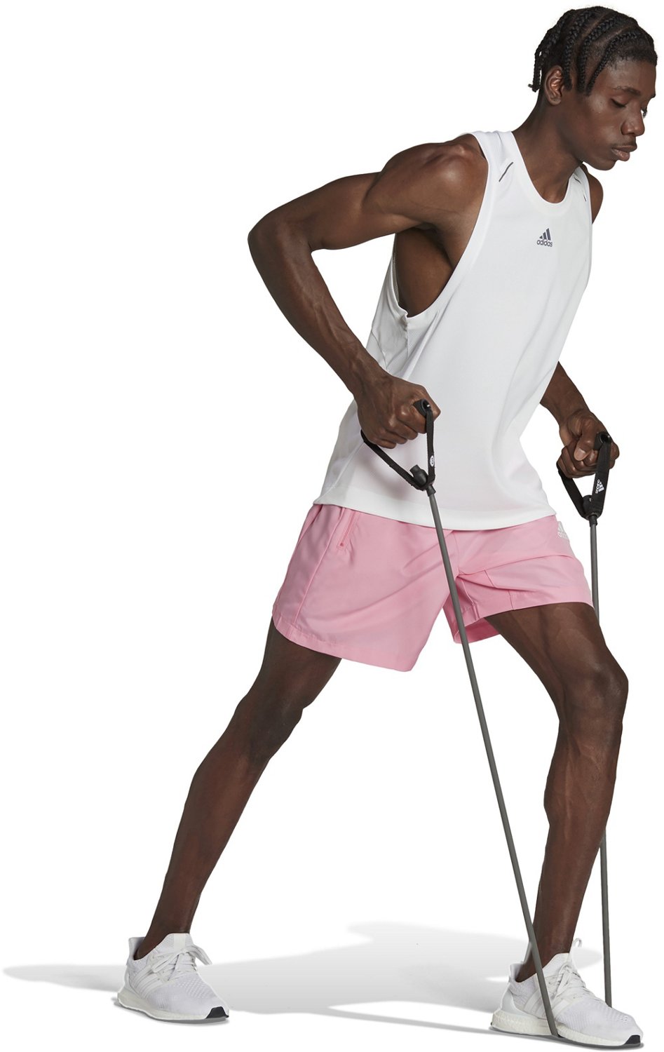 adidas Men’s D2M Woven 7” Training Shorts - view number 4