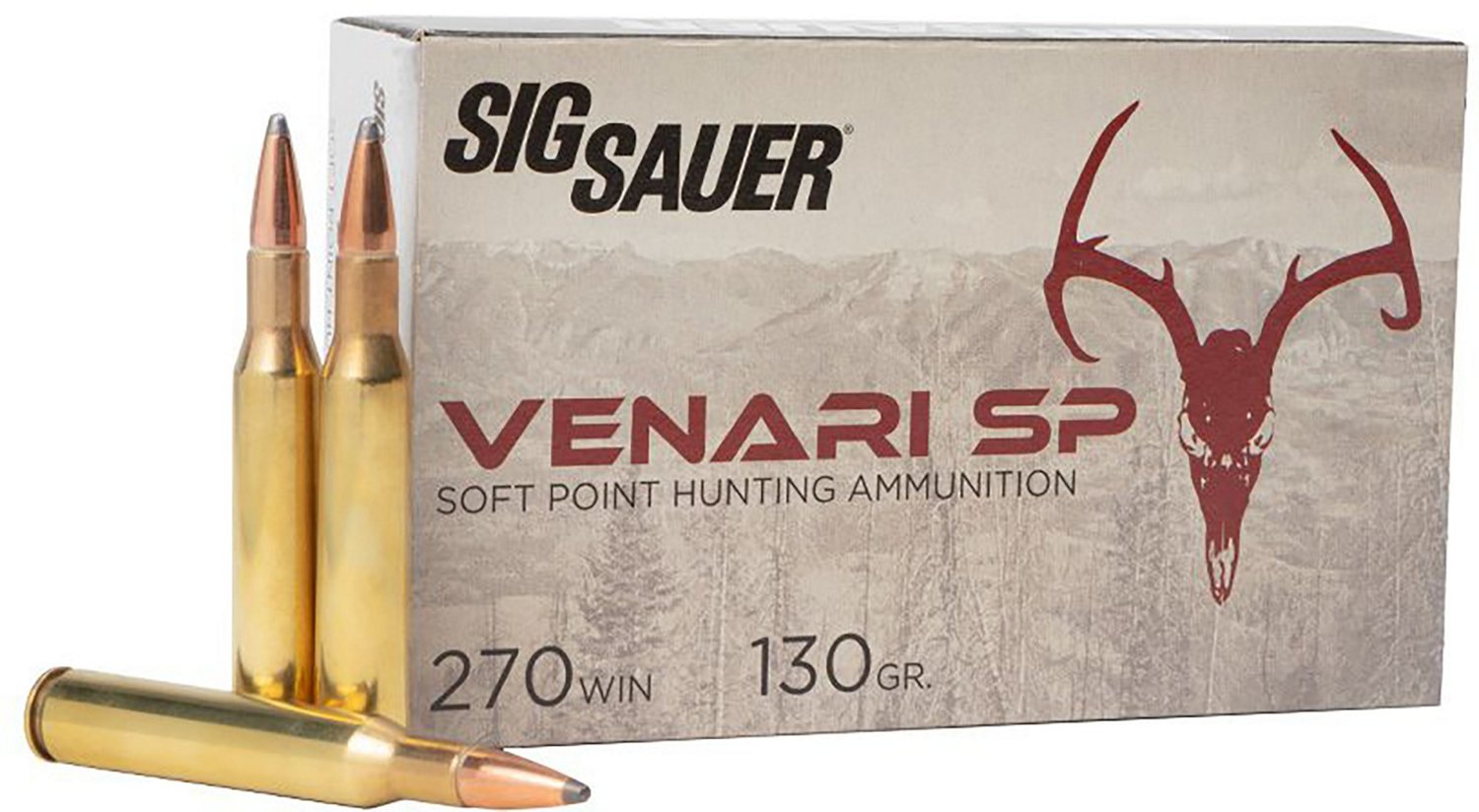 Sig Sauer Venari SP 270 Winchester 130 Grain Soft-Point Hunting