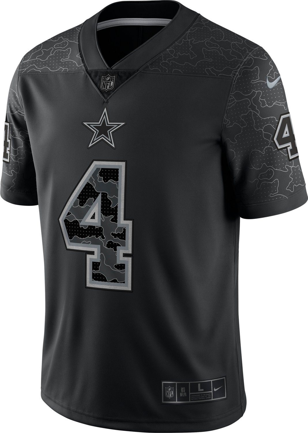 Dallas Cowboys Dak Prescott #4 Nike Limited Salute To Service