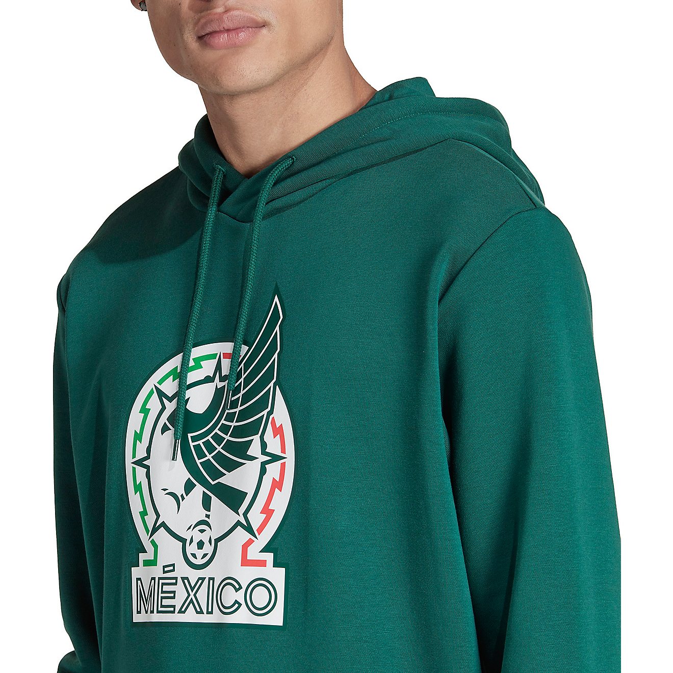 adidas Men's FMF Mexico Hoodie                                                                                                   - view number 4