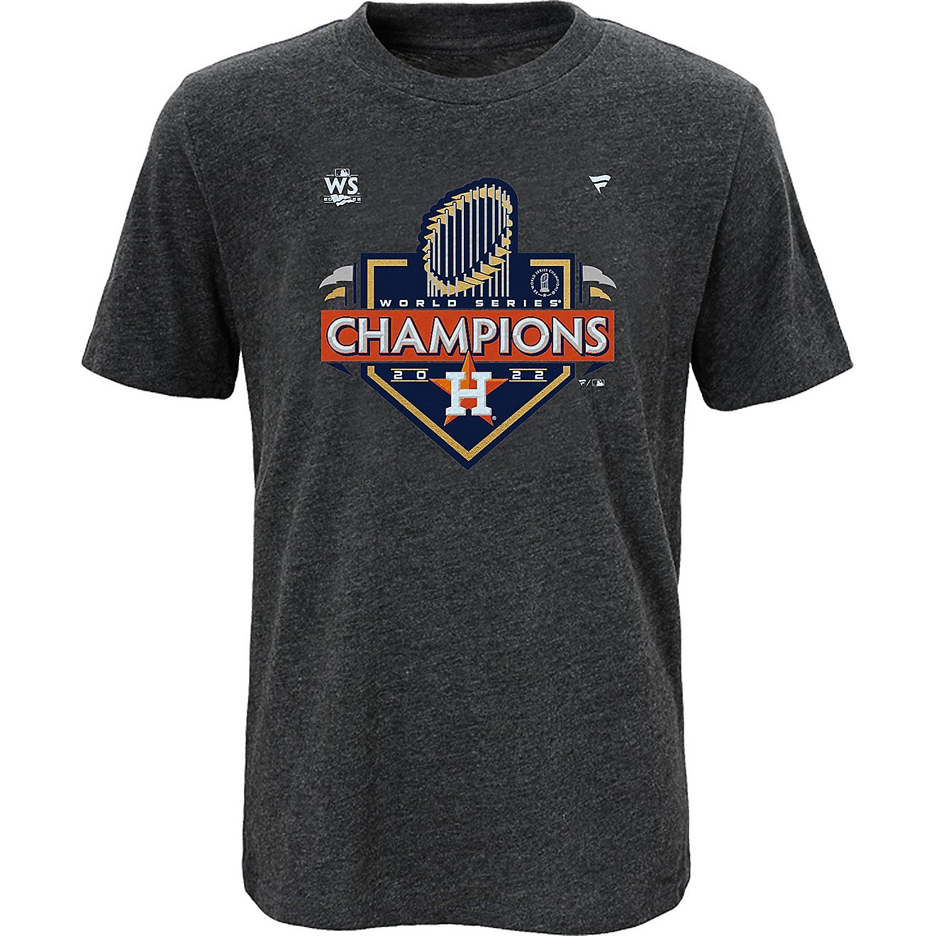 Fanatics Youth Houston Astros 2022 World Series Champs Locker Room T-shirt                                                       - view number 1