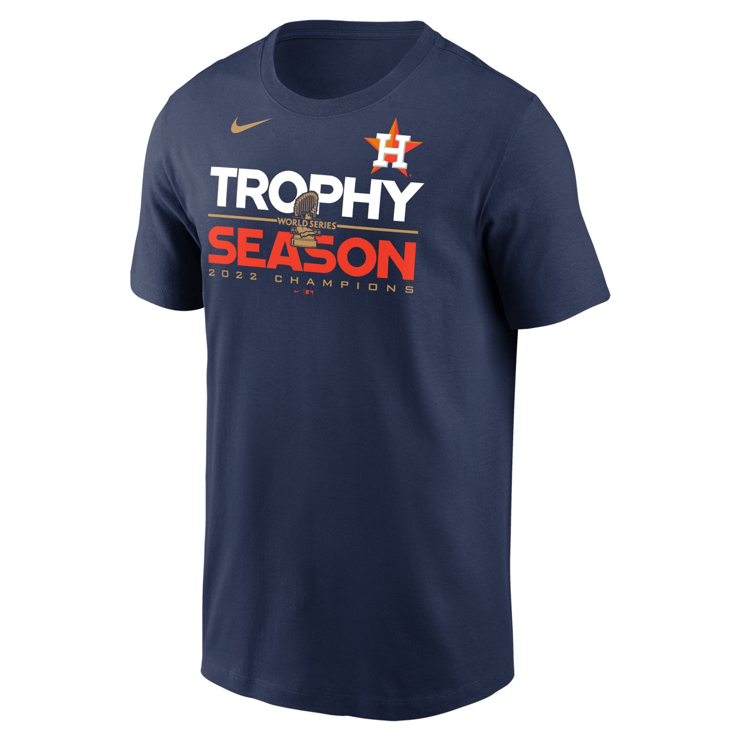 Nike Men's Houston Astros 2022 World Series Champs Commish T-shirt