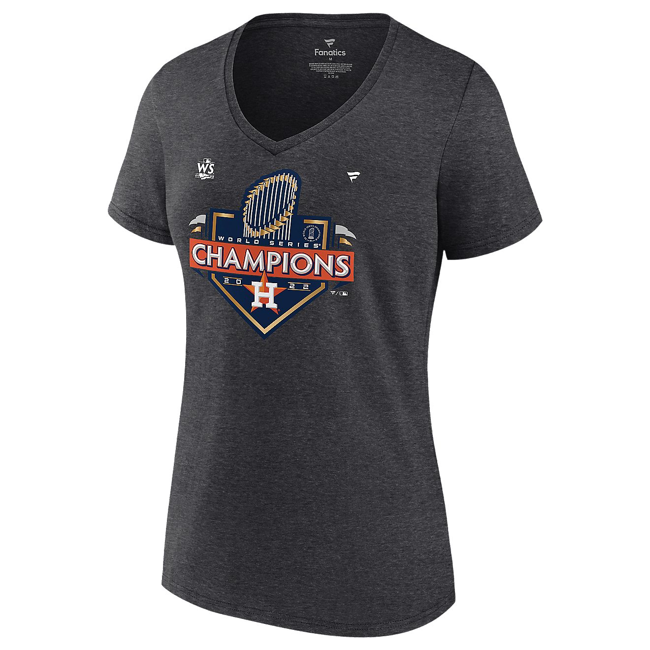 Fanatics Women's Houston Astros 2022 World Series Champs Locker Room T-shirt                                                     - view number 1
