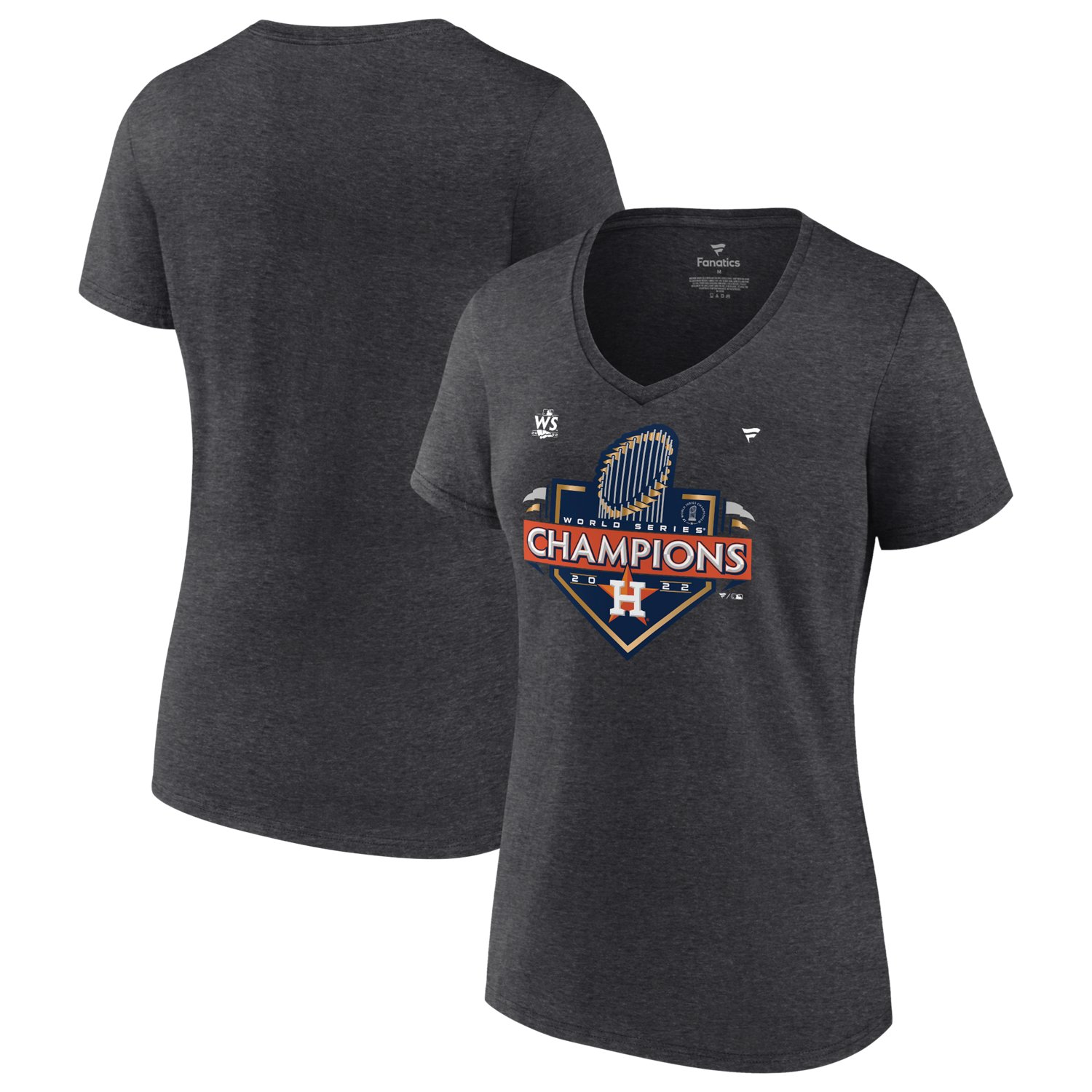 Fanatics Women's Houston Astros 2022 World Series Champs Locker Room T-shirt - view number 3