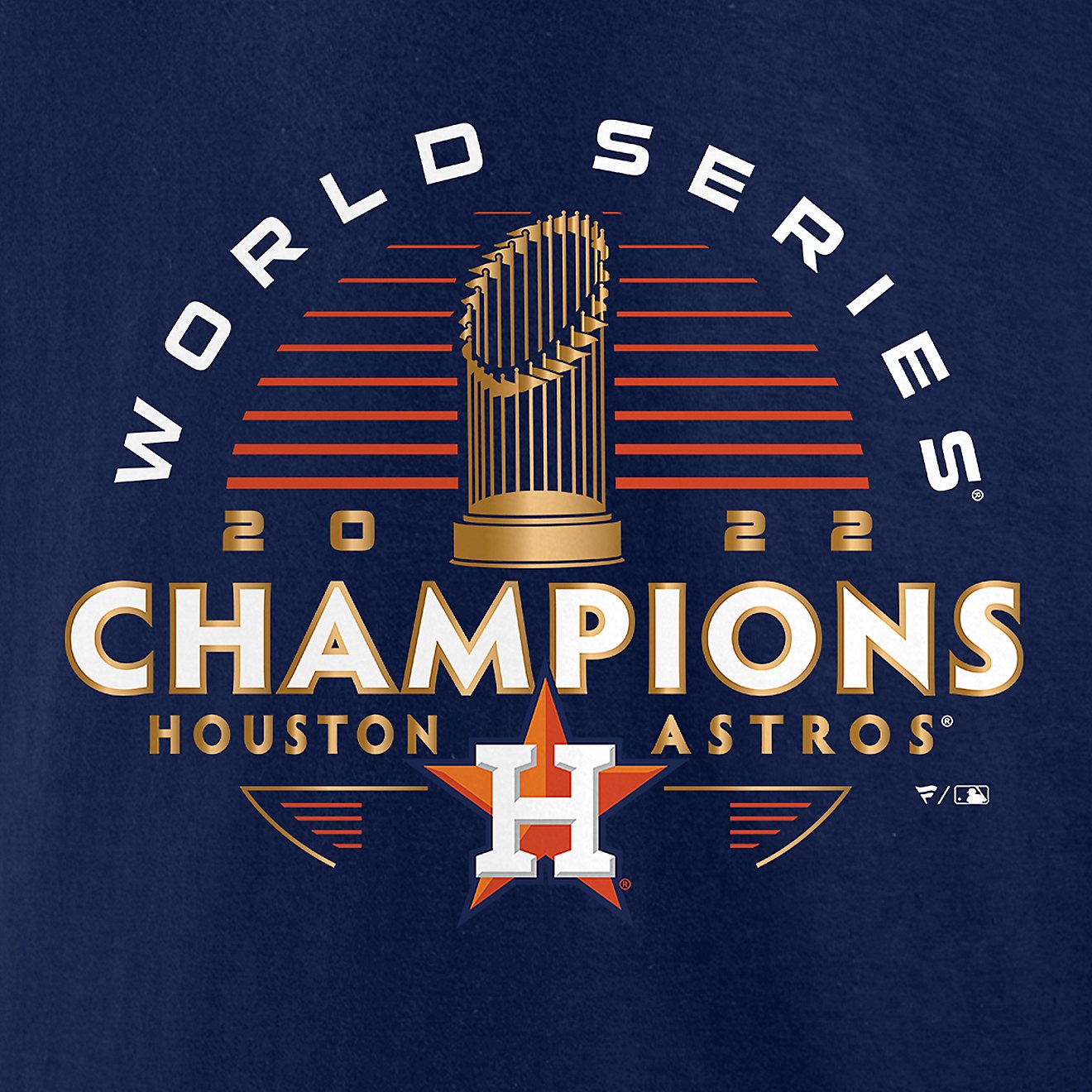 Fanatics Men's Houston Astros 2022 World Series Champs Signature Roster T-shirt                                                  - view number 4