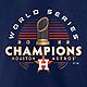 Fanatics Men's Houston Astros 2022 World Series Champs Signature Roster T-shirt                                                  - view number 4 image