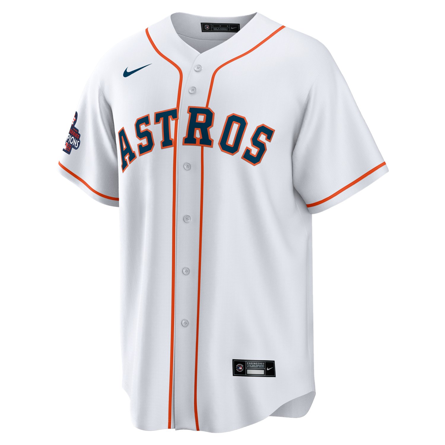 Nike Men's Houston Astros Kyle Tucker 2022 World Series Champs Replica