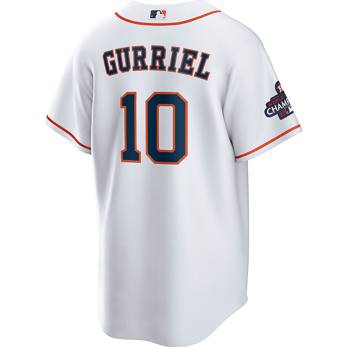 Nike Men's Houston Astros Yuli Gurriel 2022 World Series Champs Replica Jersey                                                   - view number 1
