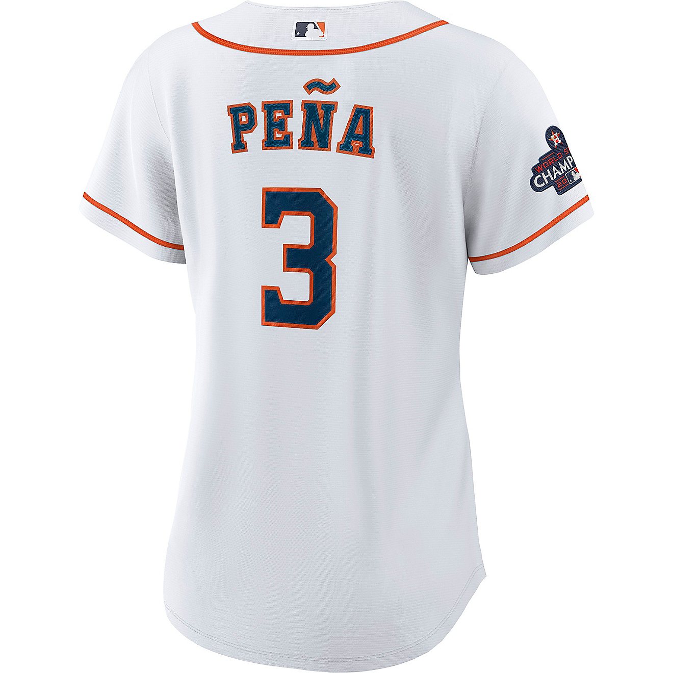 Nike Women's Houston Astros Jeremy Pena 2022 World Series Champs Replica Jersey                                                  - view number 1