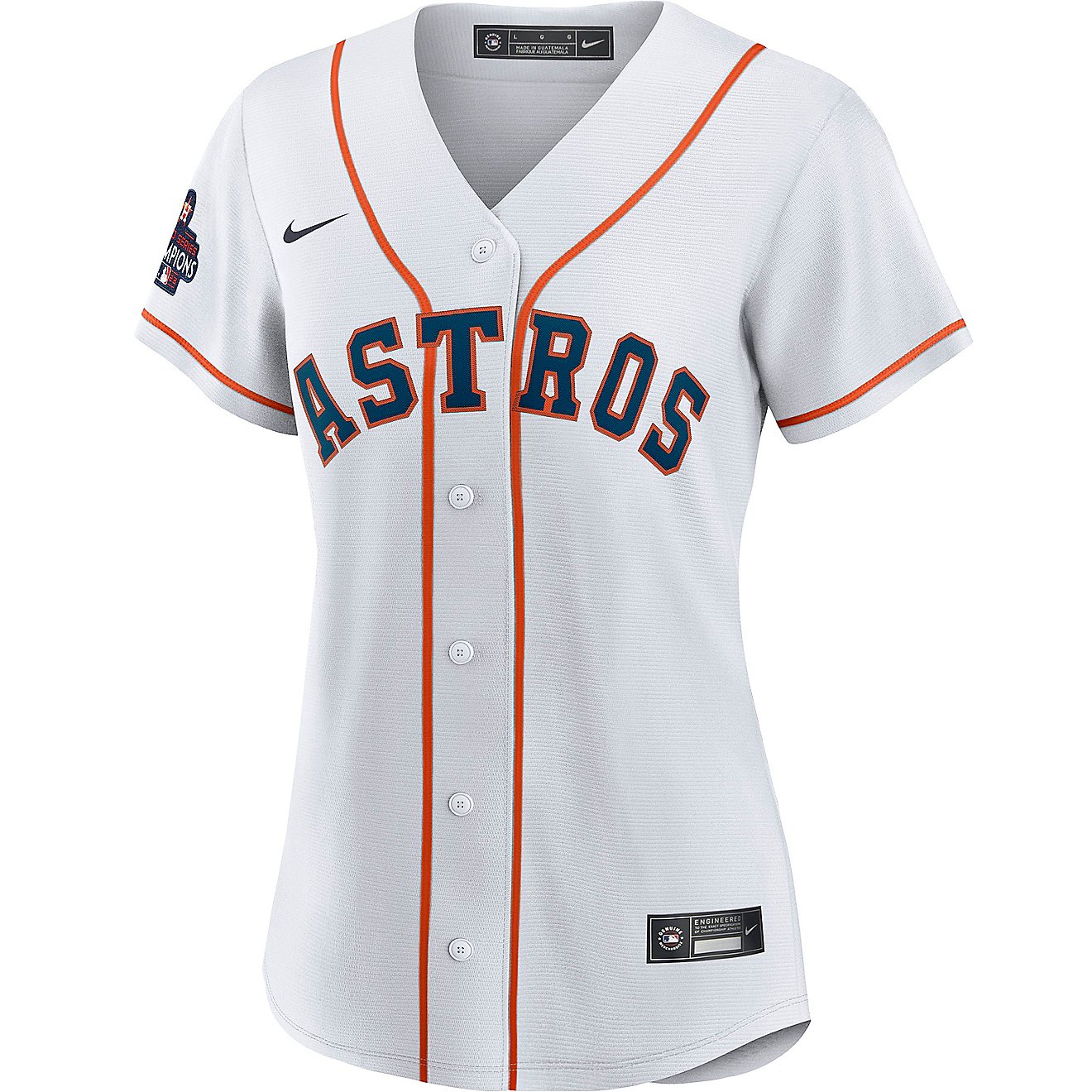 Nike Women's Houston Astros Jeremy Pena 2022 World Series Champs Replica Jersey                                                  - view number 2