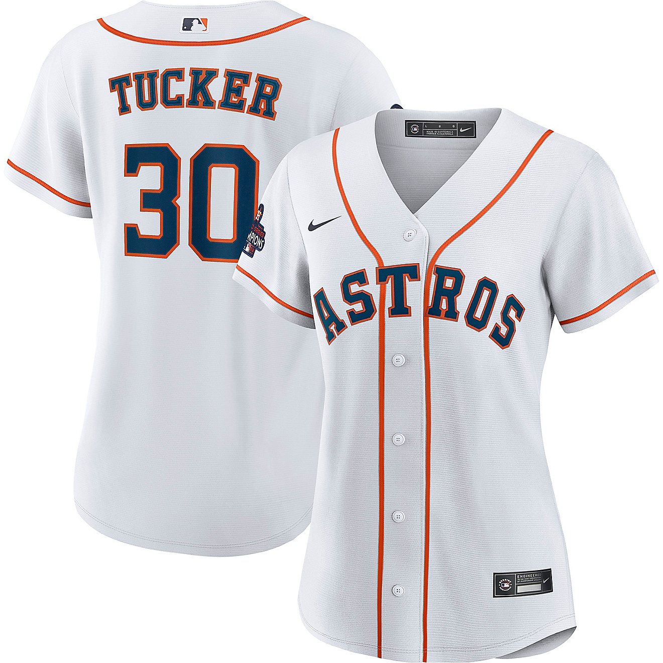 Nike Women's Houston Astros Kyle Tucker 2022 World Series Champs Replica Jersey                                                  - view number 3