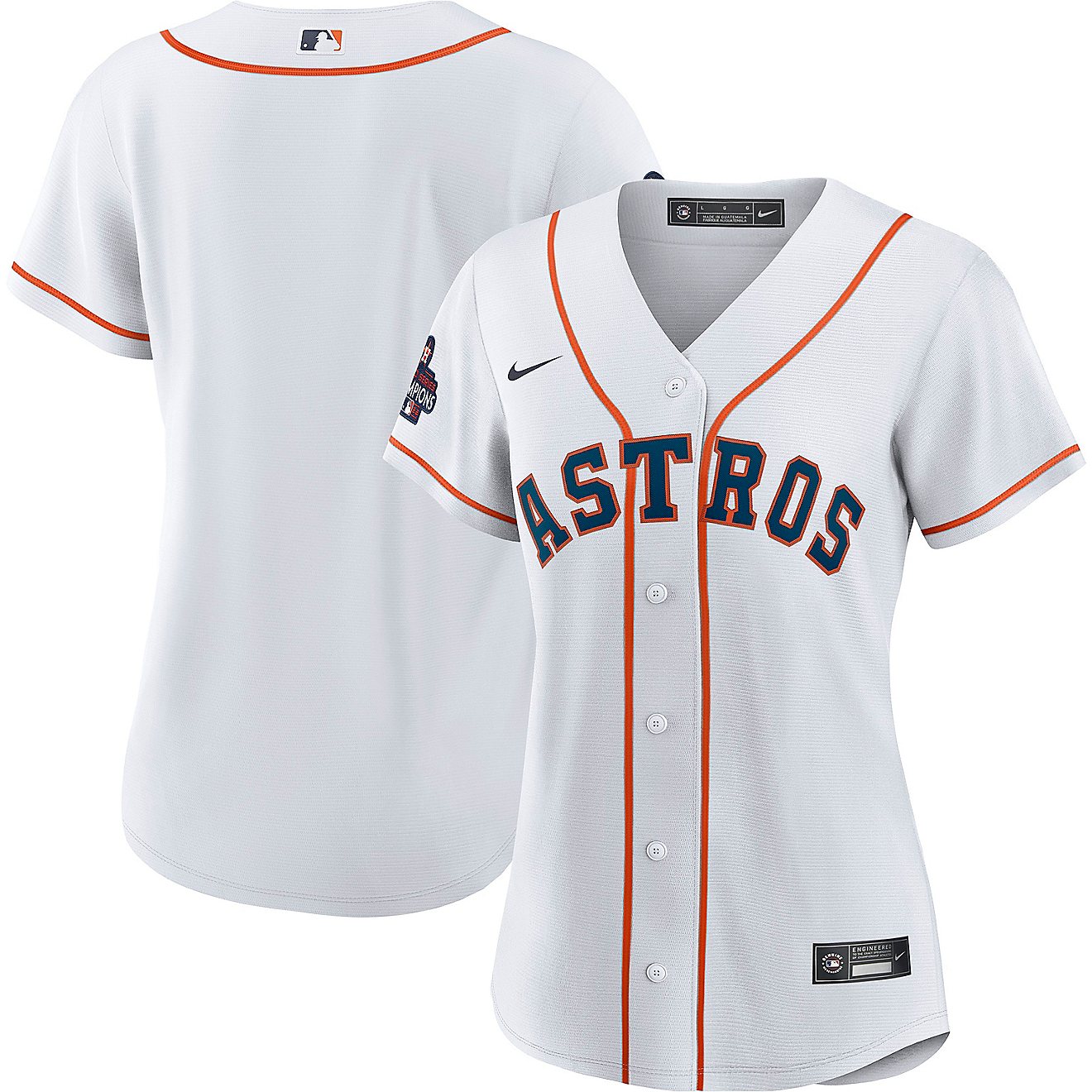 Nike Women's Houston Astros 2022 World Series Champs Replica Jersey                                                              - view number 3