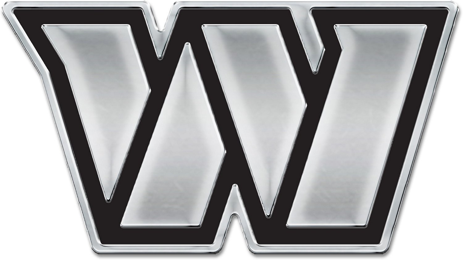 WinCraft Washington Nationals Chrome Freeform Auto Emblem - Pro Licensed Novelty at Academy Sports