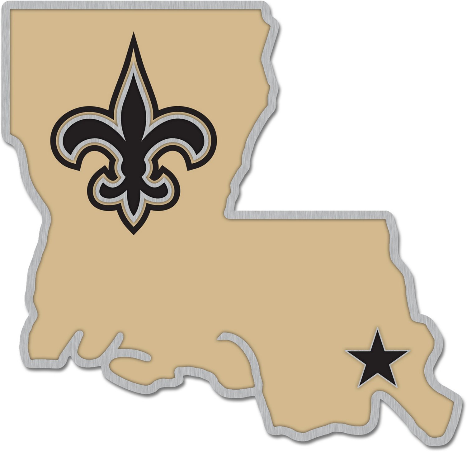 WinCraft New Orleans Saints Wordmark Collector Pin | Academy