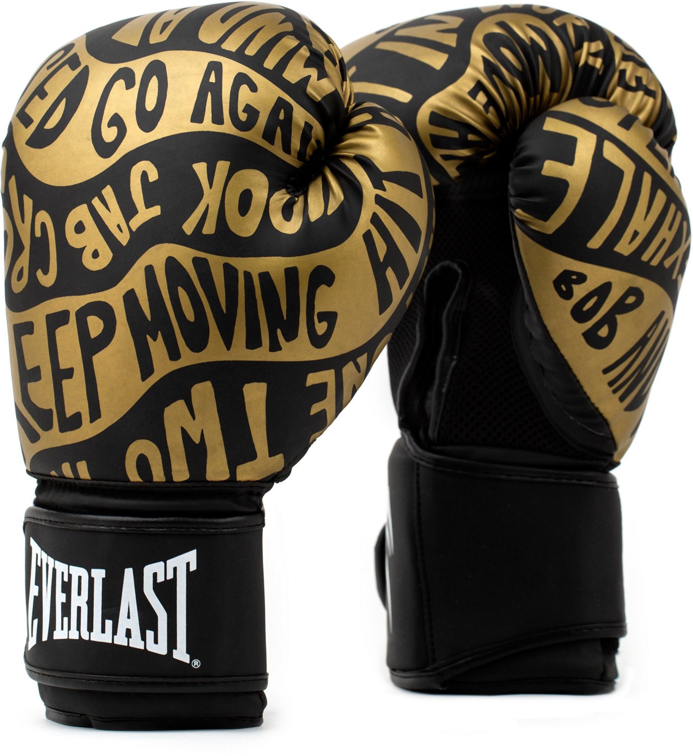 Veilig Slepen zebra Everlast 12 oz White Geo Spark Training Gloves | Academy