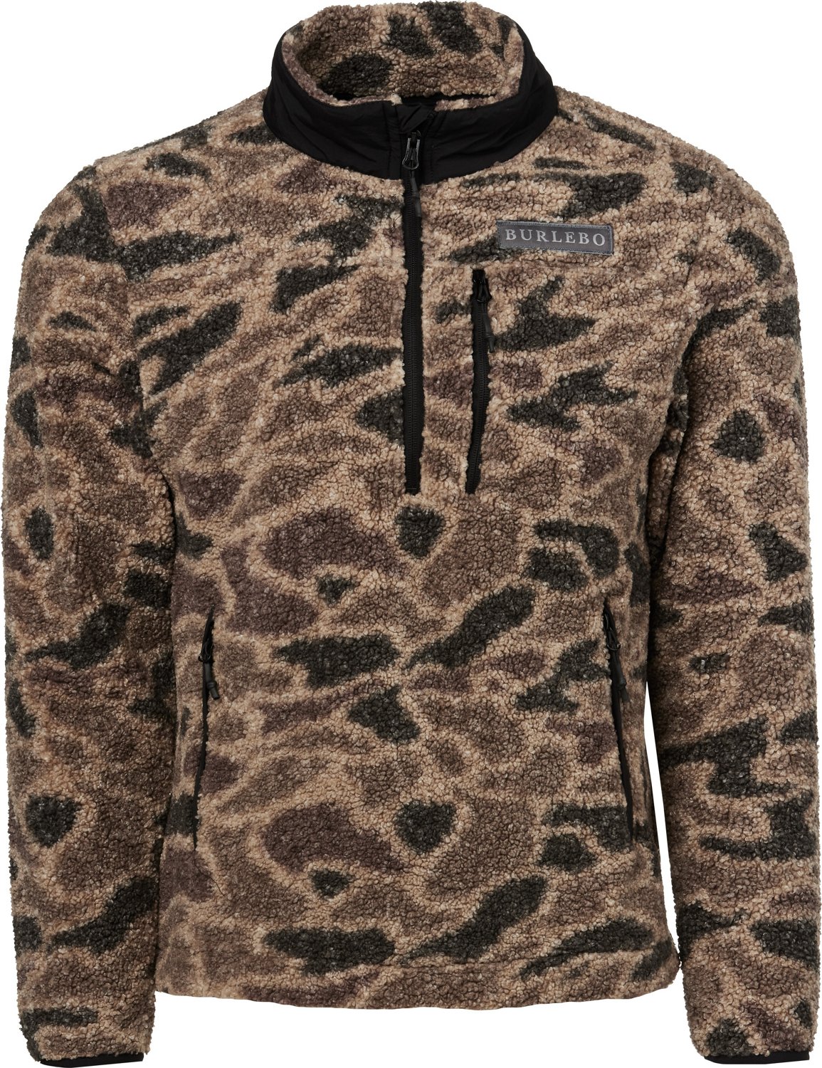 BURLEBO Men's Rocky Mountain ¬º-Zip Pullover Sweatshirt