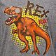 BCG Boys' Cotton T-Rex Graphic T-shirt                                                                                           - view number 3