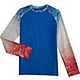 O'Rageous Boys' RealTree WAV3 Ombre Long Sleeve Rash Guard                                                                       - view number 1 selected