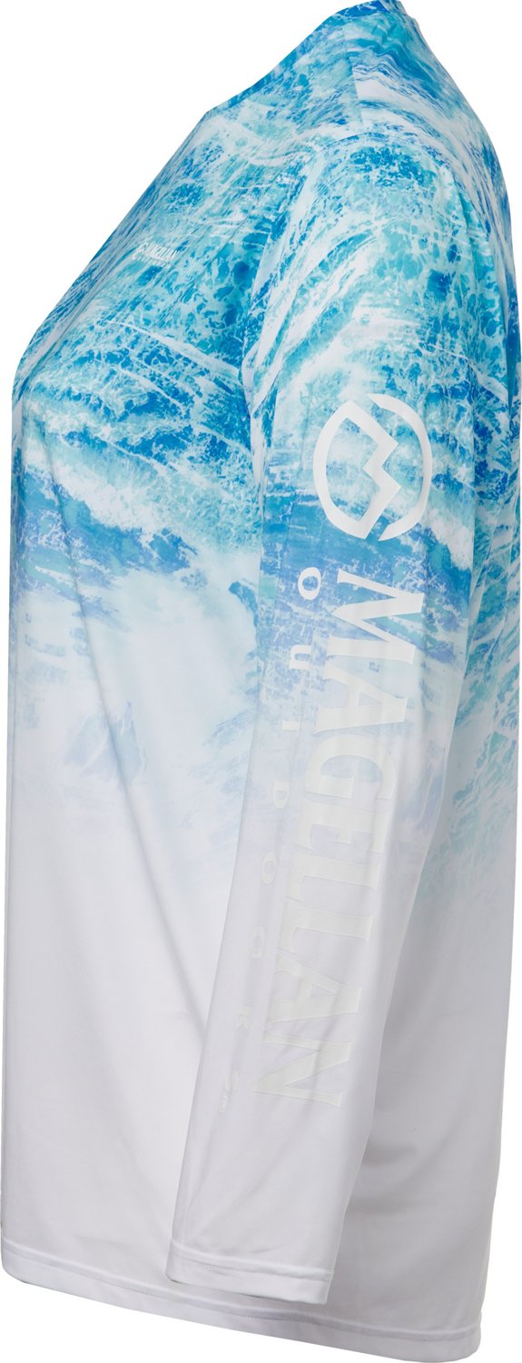 Magellan Outdoors Women's Realtree Aspect Ombre Plus Size Long Sleeve Top - view number 3