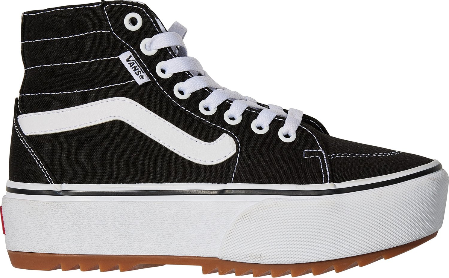 Womens vans platform on sale shoes