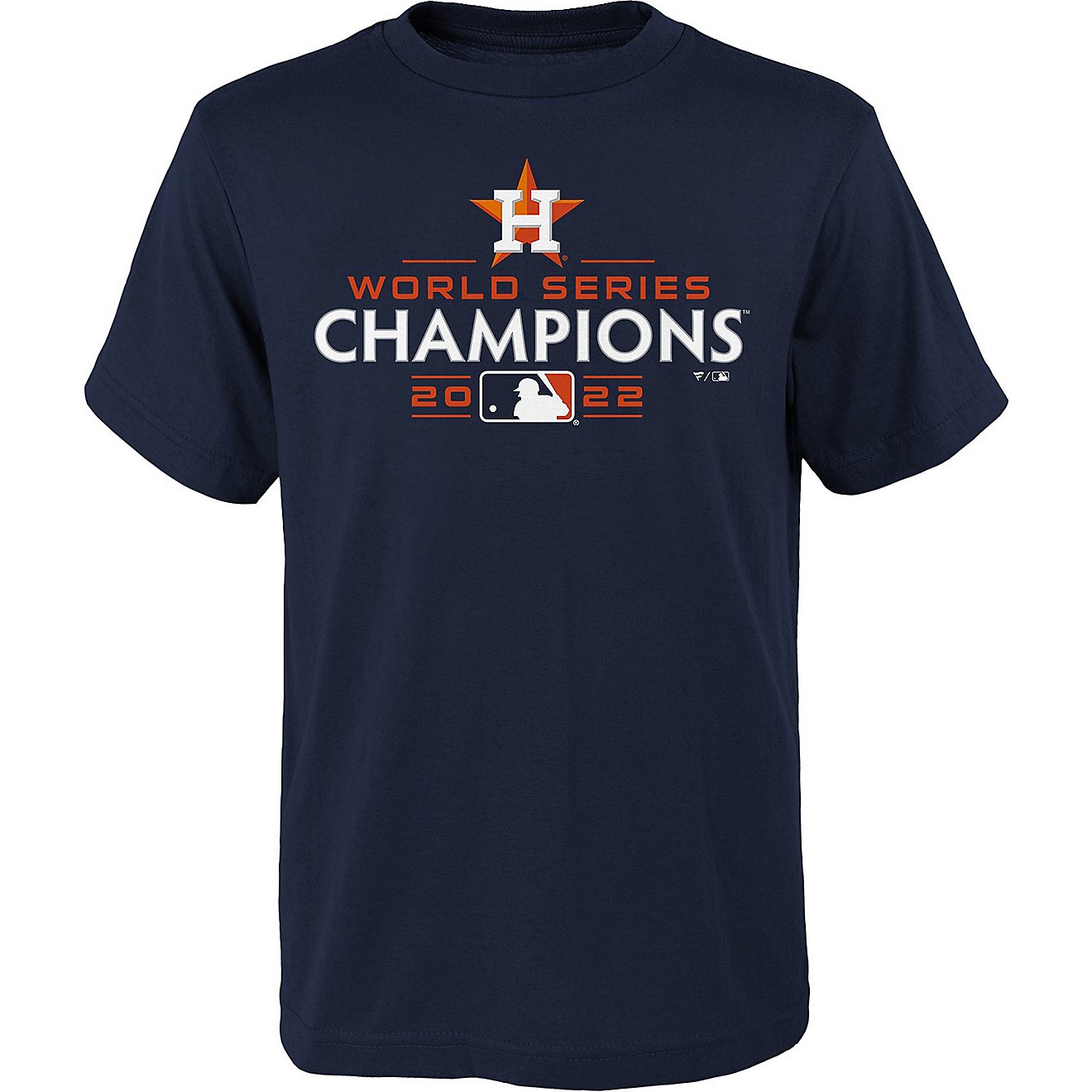 Fanatics Youth Houston Astros 2022 World Series Champs Logo T-shirt                                                              - view number 1