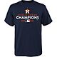 Fanatics Youth Houston Astros 2022 World Series Champs Logo T-shirt                                                              - view number 1 image