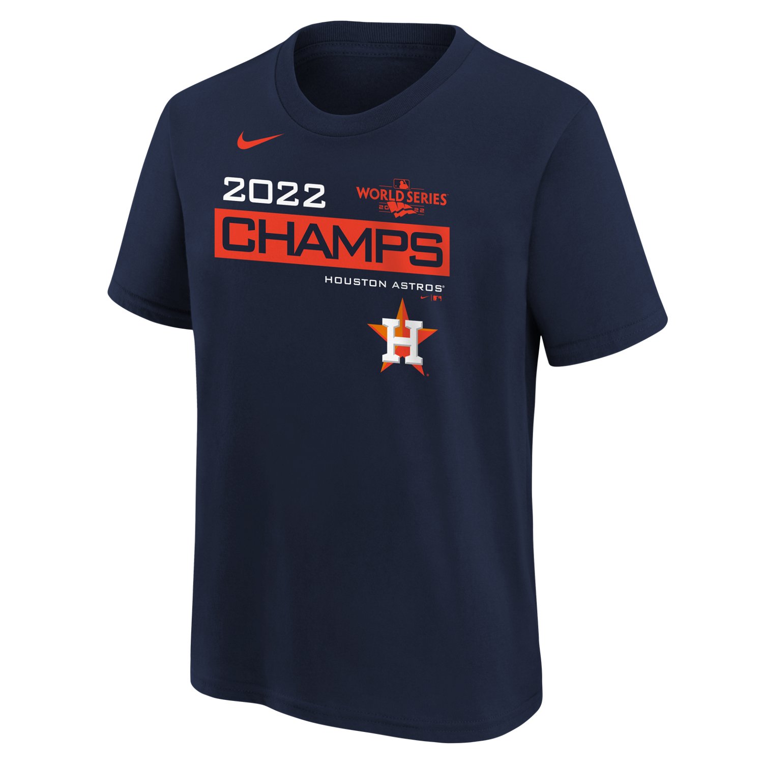 Nike Youth Houston Astros 2022 World Series Champs Celebration T-shirt