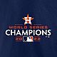 Fanatics Men's Houston Astros 2022 World Series Champs Logo T-shirt                                                              - view number 4 image