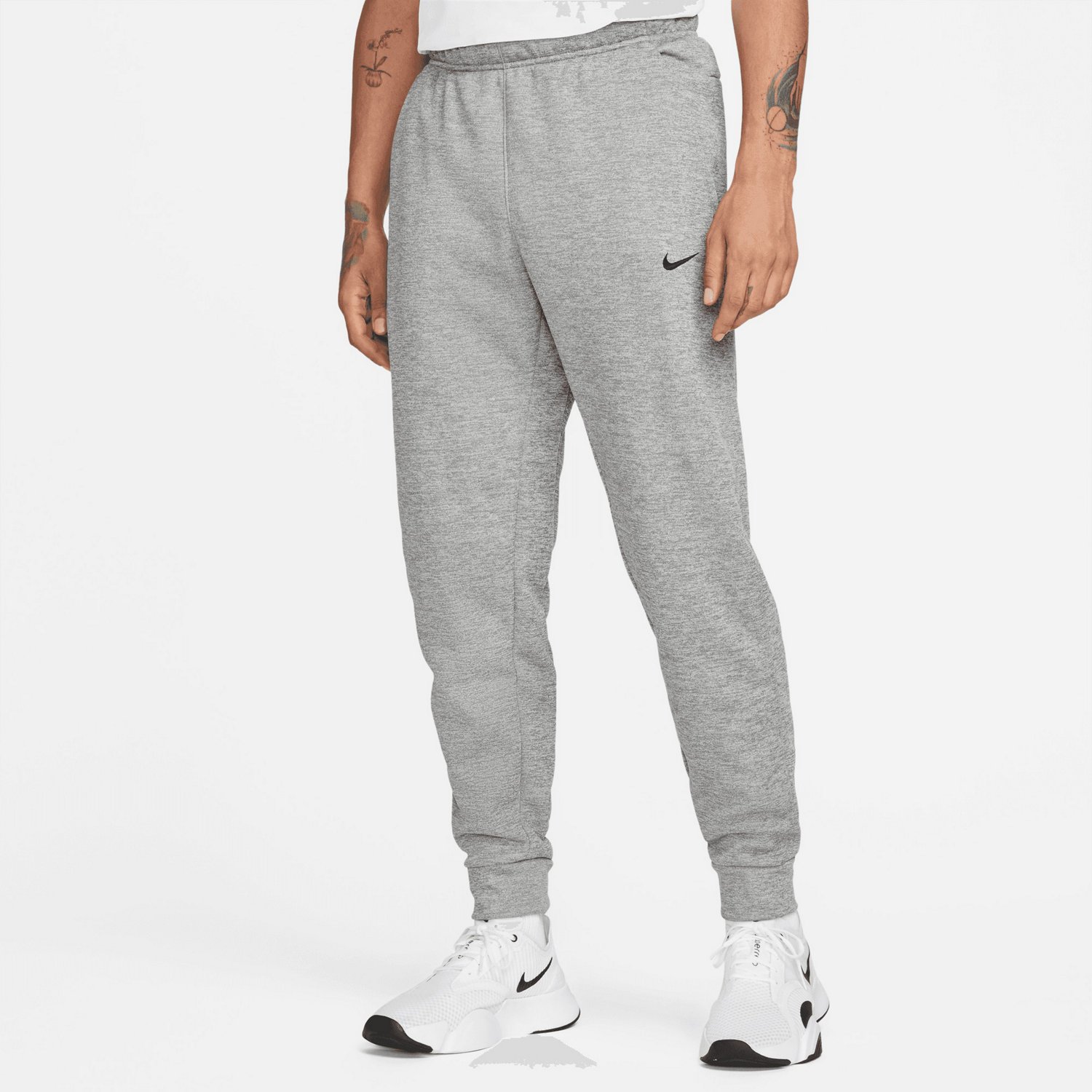 Nike mens joggers grey best sale